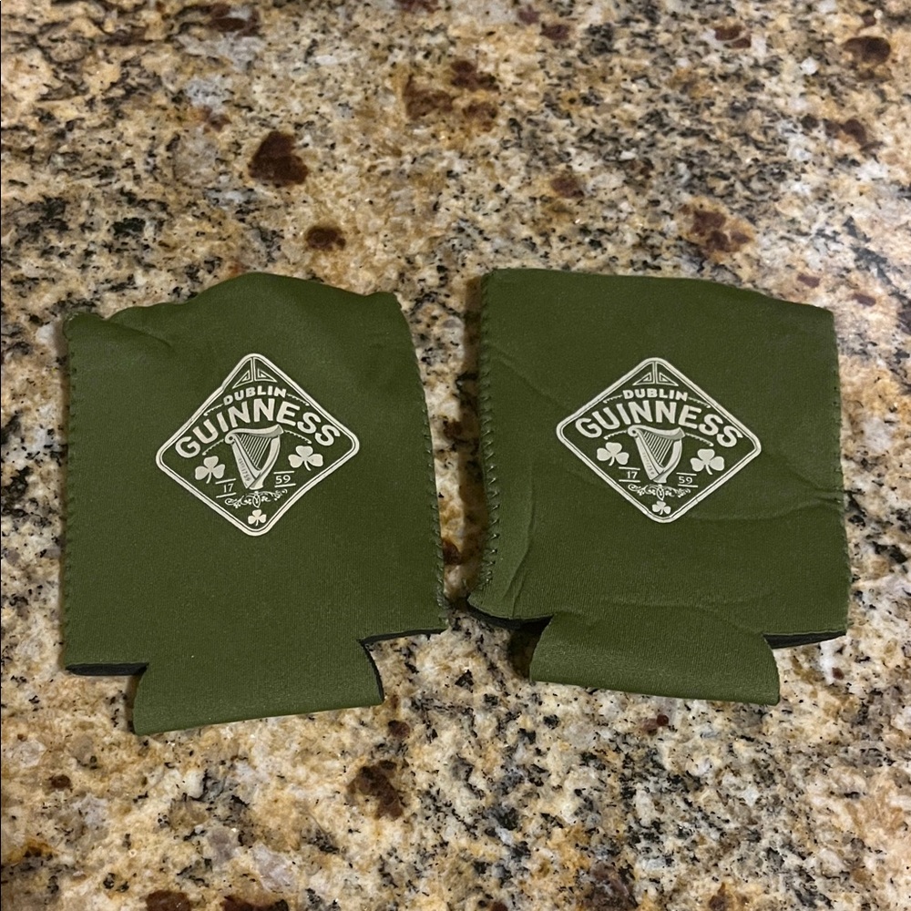 Guinness Can koozies  - set of 2- NWOT